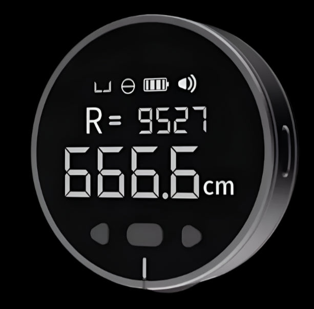 Distance Measuring Instrument Electronic Measuring Ruler Tape Measure High Definition Digital LCD High Precision Electronic Measuring Ruler Tool